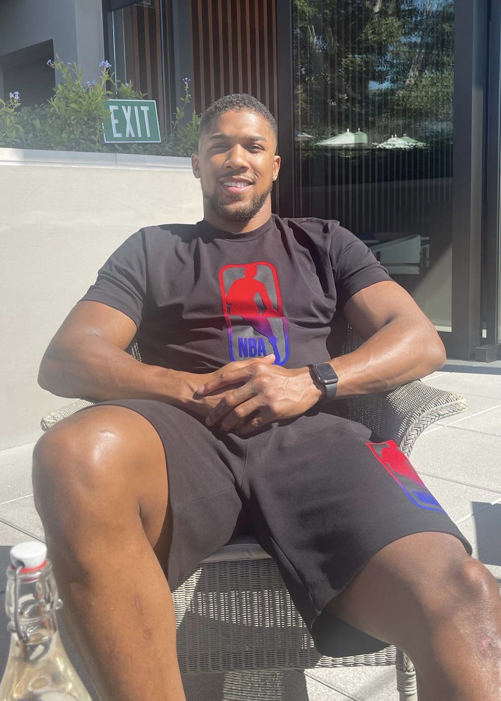 Anthony Joshua Teases Next Fight at Wembley