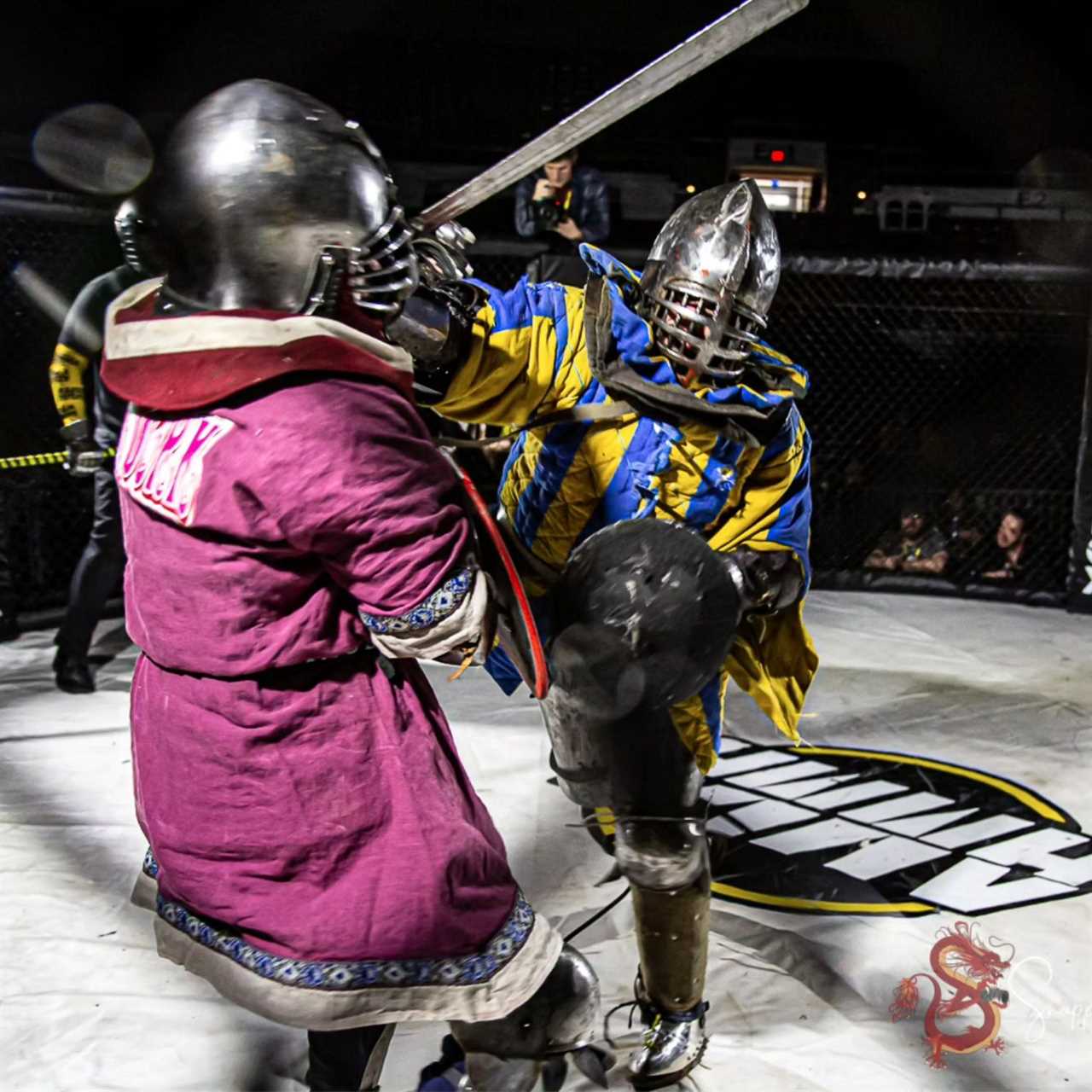 Inside the Weird World of Armoured MMA: Knights Battling with Swords in the Cage