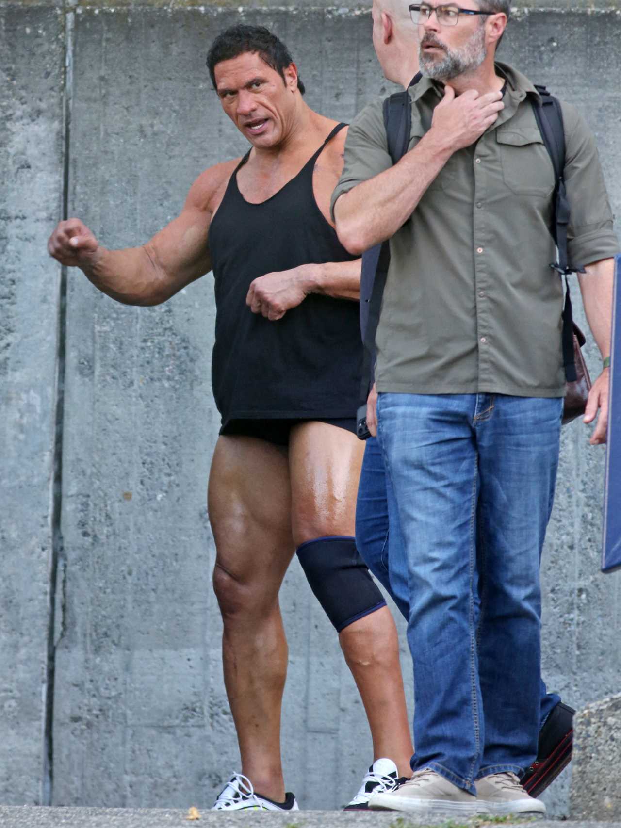 WWE Legend The Rock Transforms into UFC Icon Mark Kerr for New Biopic