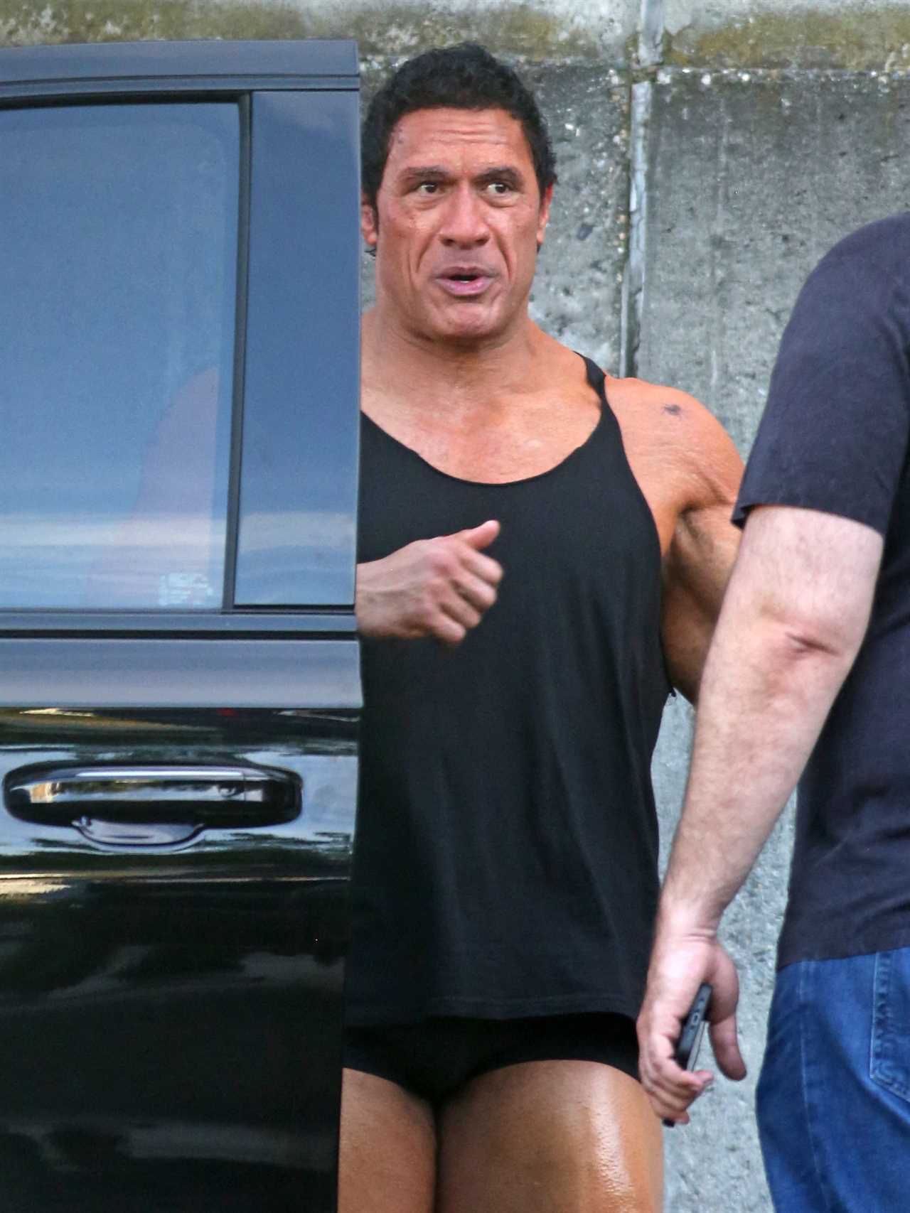 WWE Legend The Rock Transforms into UFC Icon Mark Kerr for New Biopic