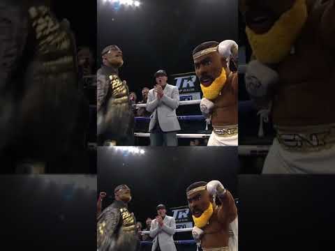The only fighter to have his own mascot 😂 #AbrahamNova