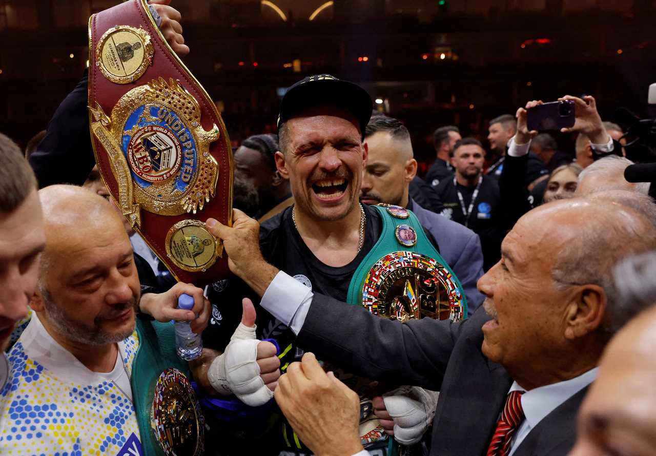 Oleksandr Usyk Vacates IBF Belt, Setting Stage for Anthony Joshua's Title Fight at Wembley with Daniel Dubois