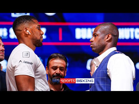 FIRST FACE-OFF! 🔥  FUll Anthony Joshua vs Daniel Dubois press conference