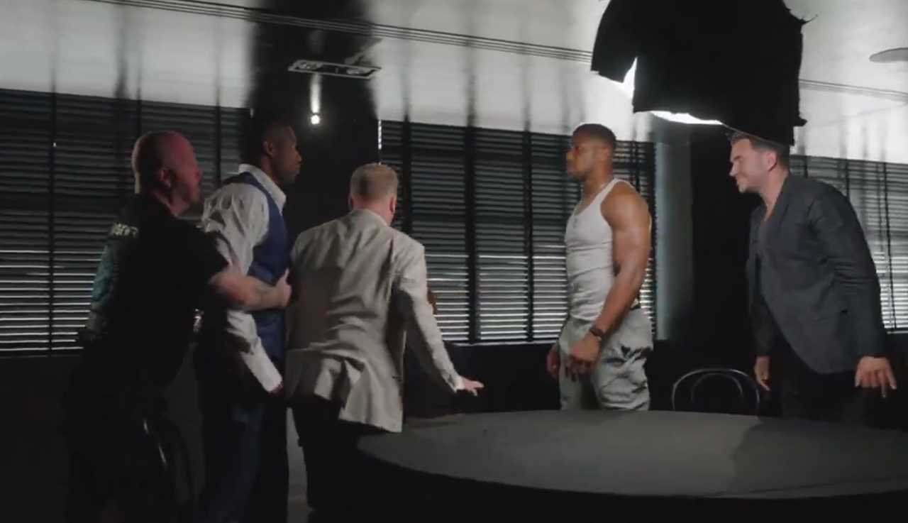 Anthony Joshua and Daniel Dubois Almost Come to Blows in Fiery Exchange