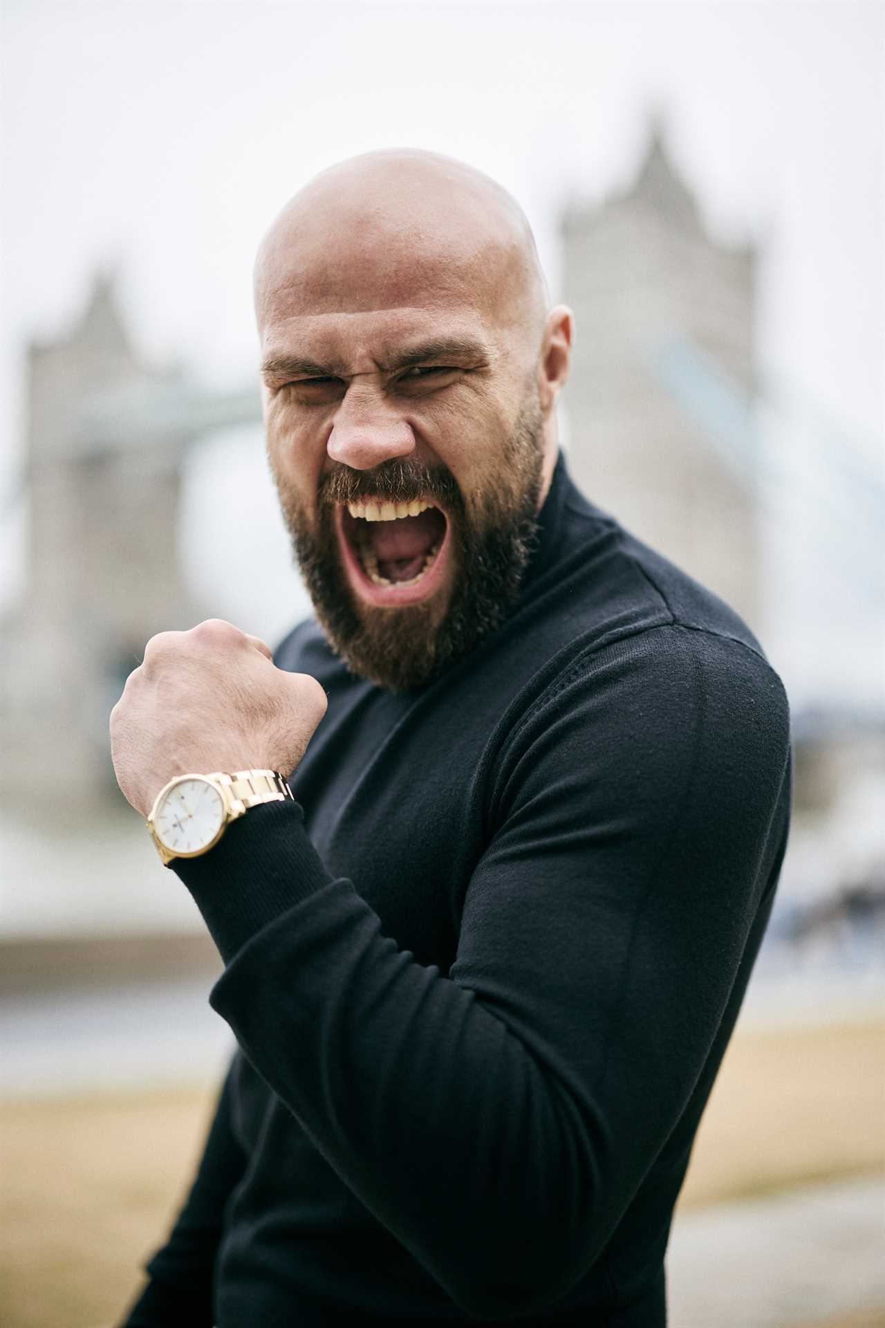 Uni graduate Johnny Fisher has dad with famous catchphrase but he’s from a different world to brutal bouncer Alen Babic