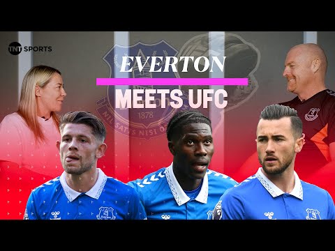 Which EVERTON footballer would be the BEST UFC fighter? 👀  Molly McCann meets Sean Dyche 💙