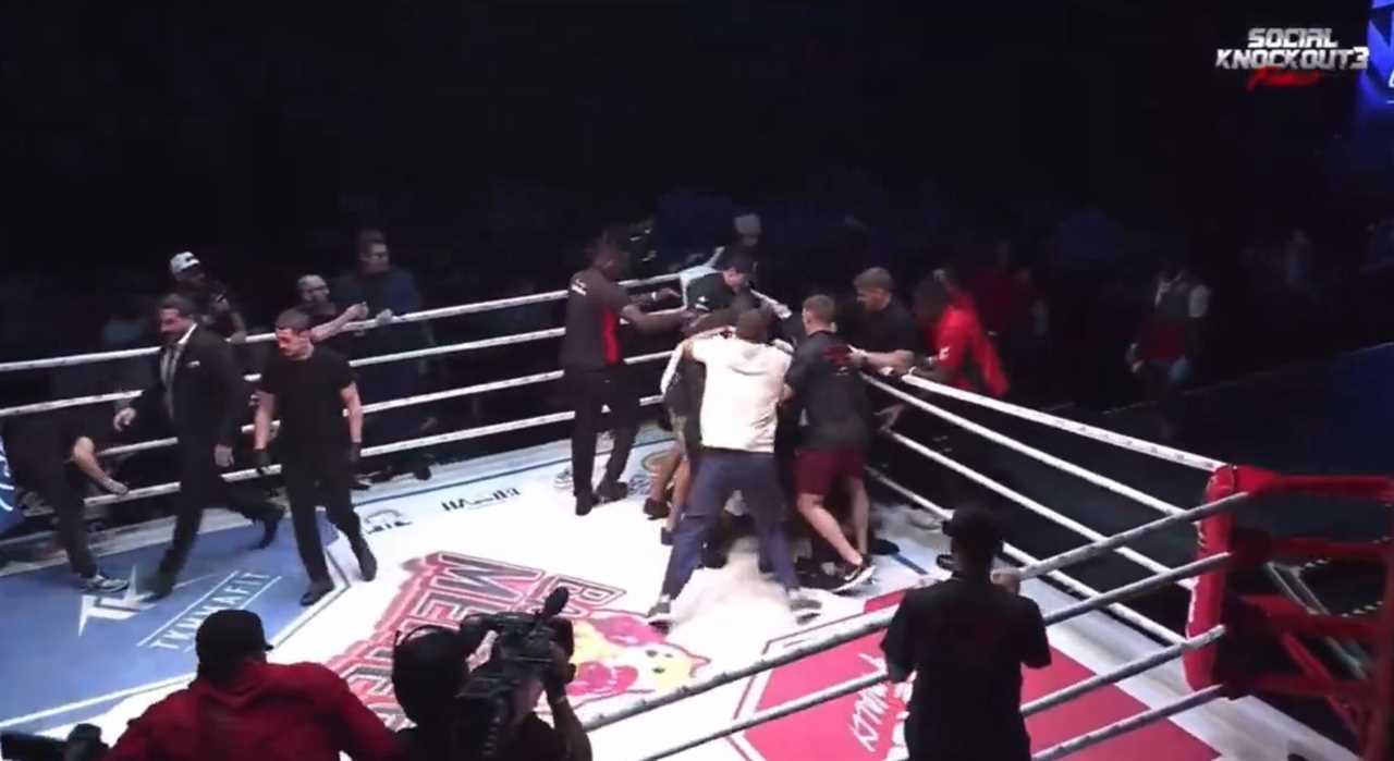 Mass Brawl Erupts in Boxing Ring After Darren Till's Fight