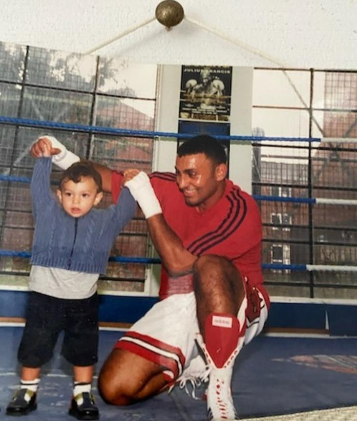 British Boxing Icon's Son, Sami Hamed, Follows Dad's Footsteps in the Ring