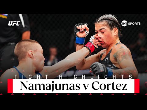 DOMINANT WIN 😮‍💨  Rose Namajunas vs Tracy Cortez  UFC Fight Night Highlights
