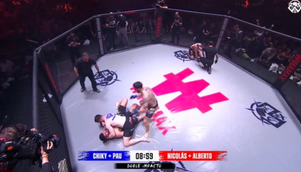 Shocking 2v2 MMA Brawl Leaves Fans Speechless