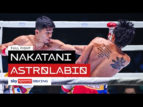 Junto Nakatani STOPS Astrolabio in 160 seconds 😳  Full Fight