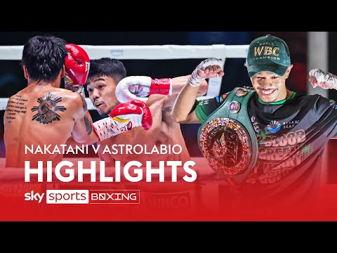 FIRST ROUND BODY-SHOT KO! 🤯  Nakatani vs Astrolabio  Highlights