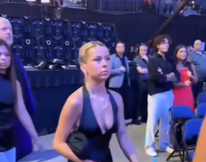 Hawk Tuah Girl Hailey Welch Steals the Show at Jake Paul's Fight
