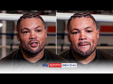 MOVE ON! 😤  Joe Joyce snaps back in awkward exchange ahead of Chisora fight