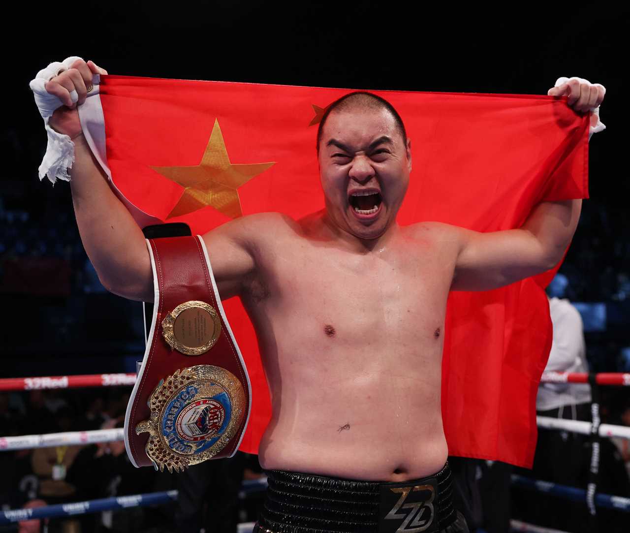 Giant 18 Stone Zhilei Zhang Interested in Fighting Jake Paul