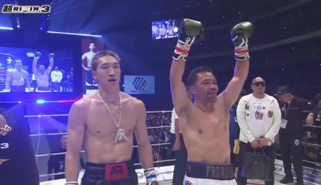 Boxing fans urge Manny Pacquiao to retire after struggling in exhibition match