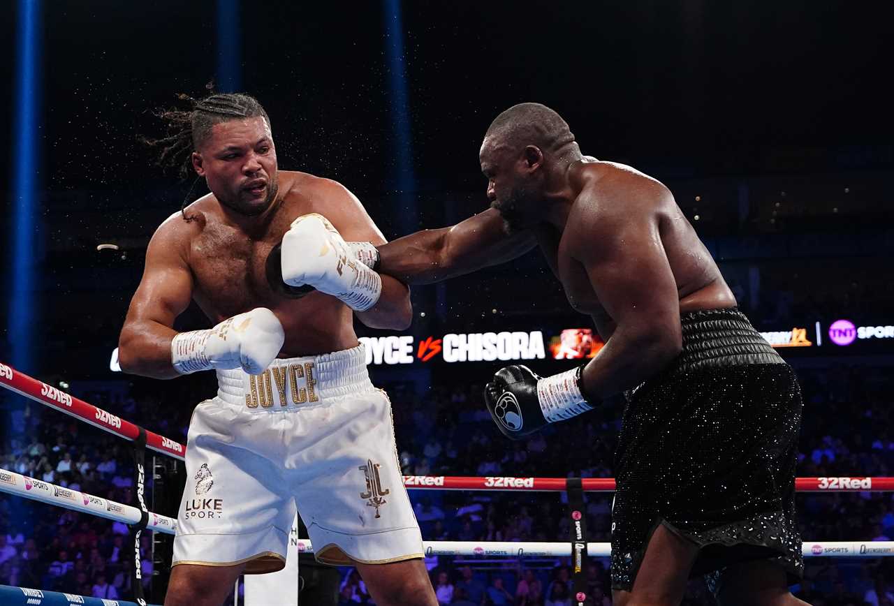 Derek Chisora Triumphs Over Joe Joyce in Epic Battle at The O2