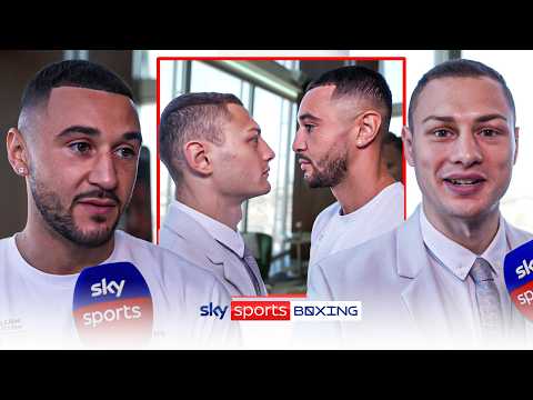 FROSTY FACE-OFF! 🥶  Zak Chelli & Callum Simpson's first fight week encounter