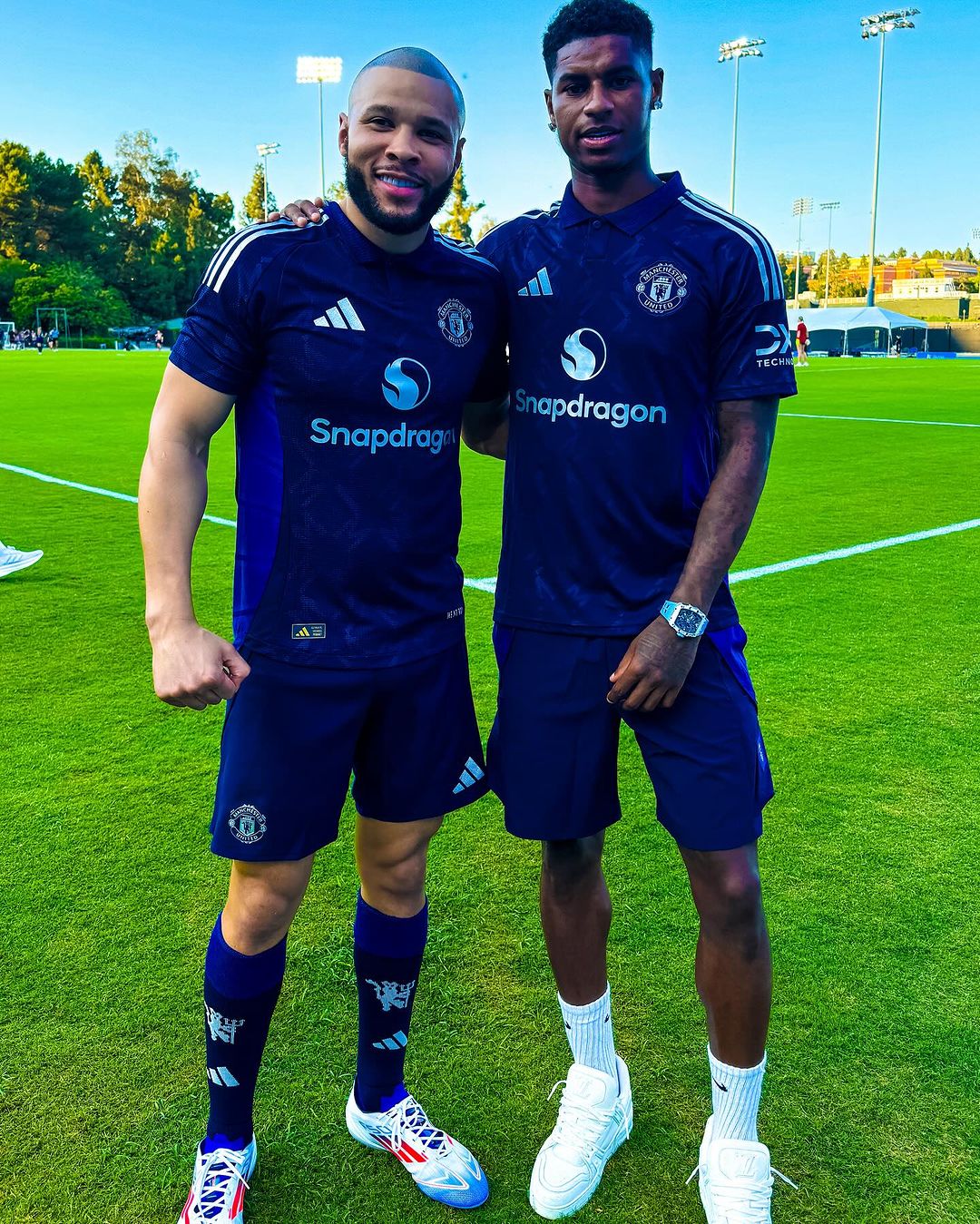 British Boxer Trains with Man Utd Stars in Pre-Season and Considers Career Change