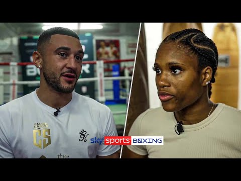 Caroline Dubois and Callum Simpson visit Barnsley Star Abc boxing gym 🥊