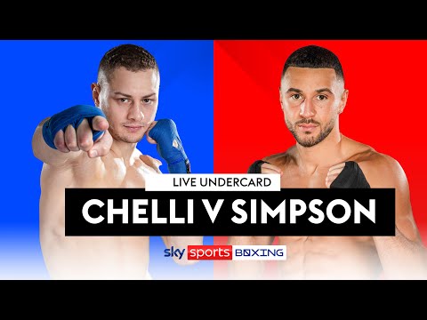LIVE BOXING!  Callum Simpson v Zak Chelli  Undercard