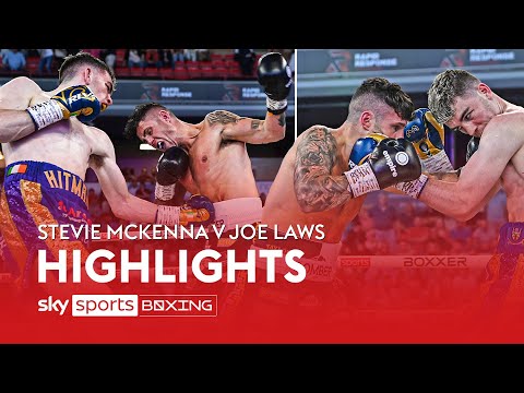 FIGHT OF THE YEAR!?  Stevie McKenna v Joe Laws  Highlights