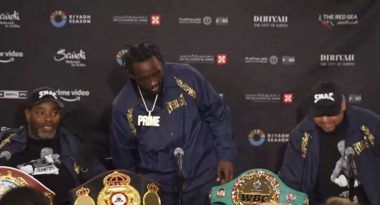 Terence Crawford Abruptly Ends Press Conference After 'Pointless' Question