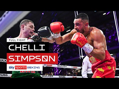 FULL FIGHT! Zak Chelli v Callum Simpson  British & Commonwealth title fight