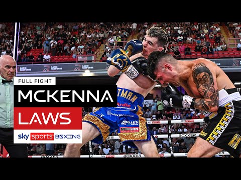 THREE-ROUND SLUGFEST! 🔥  Stevie McKenna v Joe Laws  Full Fight