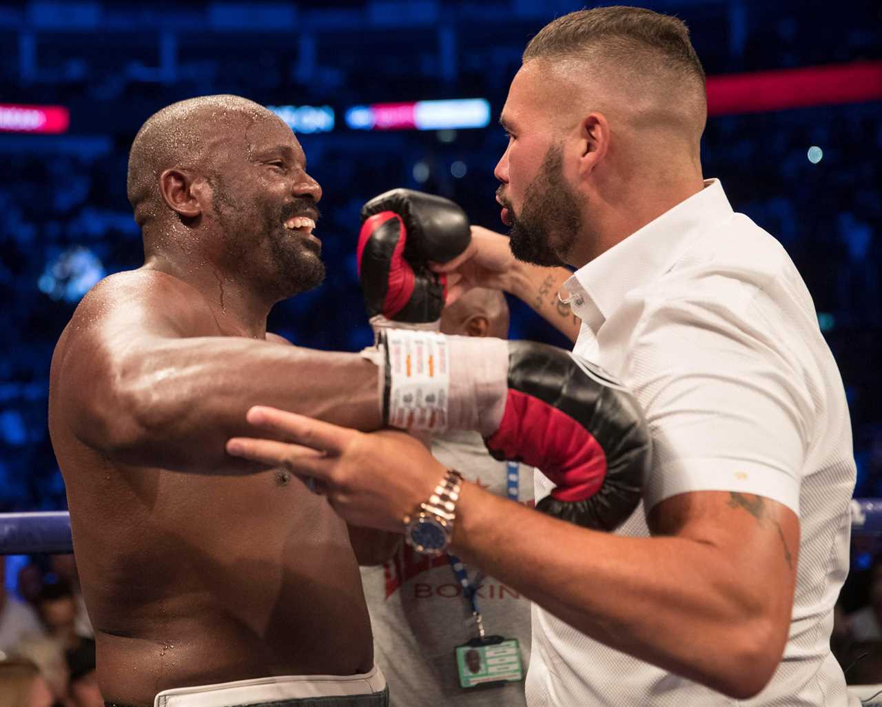 Derek Chisora Challenges Retired Pal Tony Bellew to a Fight in Manchester