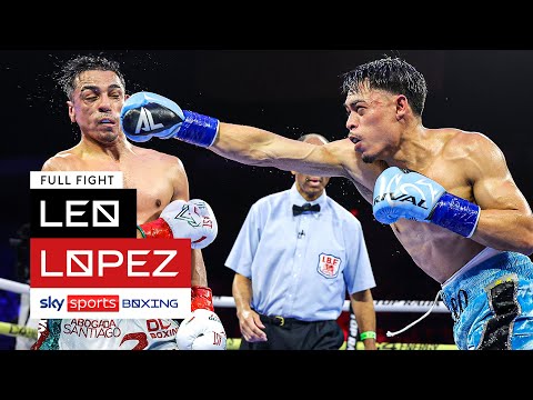 KO OF THE YEAR?! 😱  Luis Alberto Lopez v Angelo Leo  Full Fight