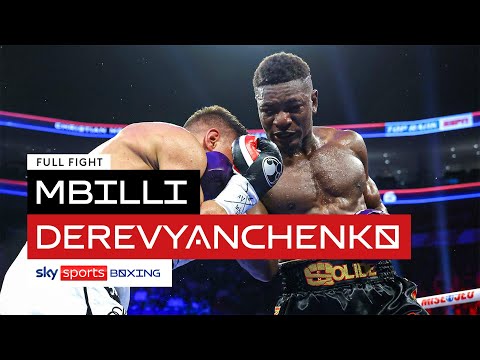 FULL FIGHT! Christian Mbilli v Sergiy Derevyanchenko 🥊