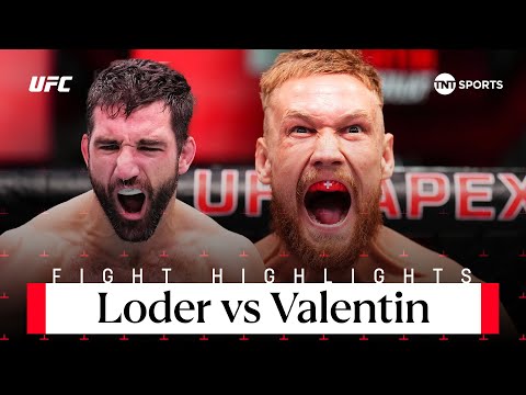 THE ULTIMATE FIGHTER BY TKO! 🔥  Ryan Loder vs Robert Valentin  UFC Fight Night Highlights