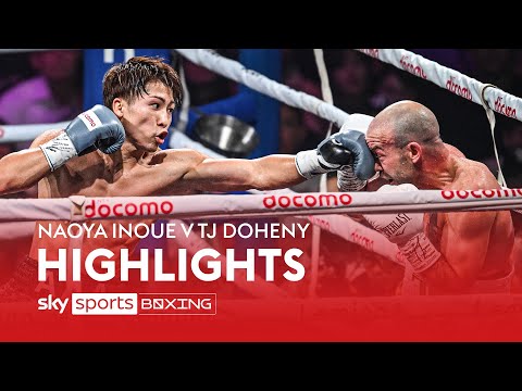 HIGHLIGHTS! Naoya Inoue v TJ Doheny  Undisputed Fight