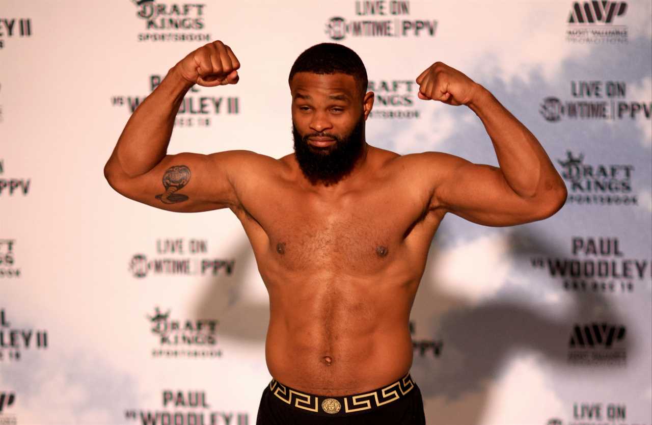 Tyron Woodley reveals talks to fight Eddie Hall despite massive weight difference
