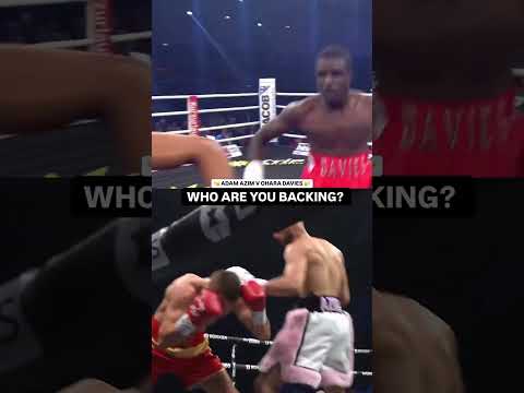 Adam Azim vs Ohara Davies is ON! 🔥 #Boxing