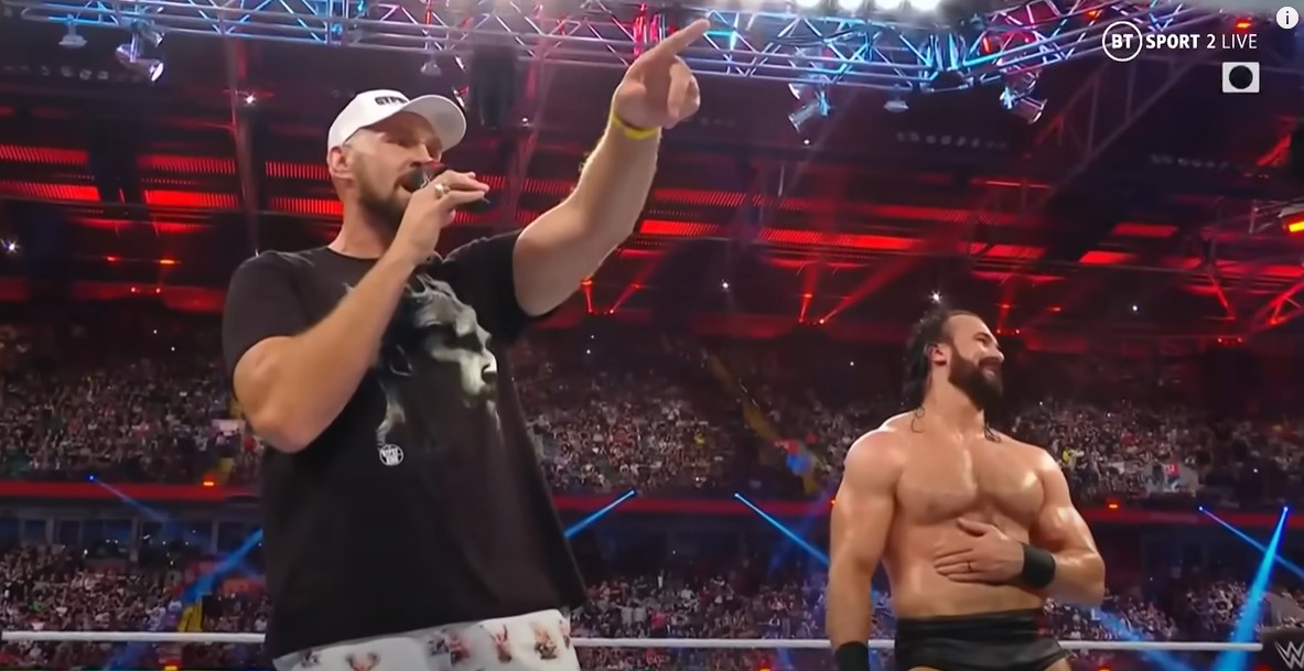 Drew McIntyre Regrets Sing-Along with Tyson Fury as Worst Moment of His Career