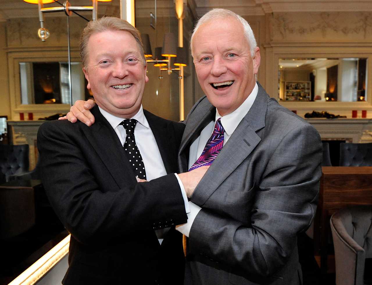 Boxing Promoters Eddie Hearn and Frank Warren Join Forces After Decades-Long Feud