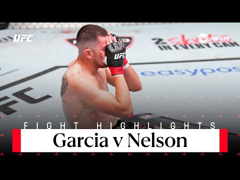 THAT WAS NASTY! 💪  Steve Garcia vs Kyle Nelson  UFC Fight Night Highlights