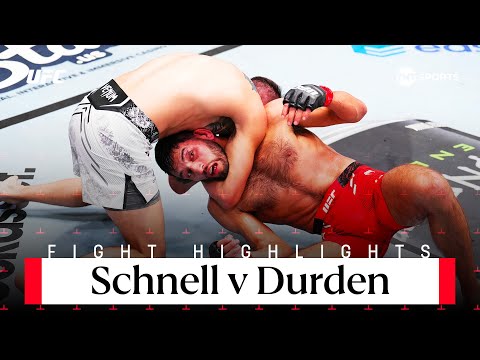 NINJA CHOKE 🥷  Matthew Schnell vs Cody Durden  UFC Fight Night Highlights