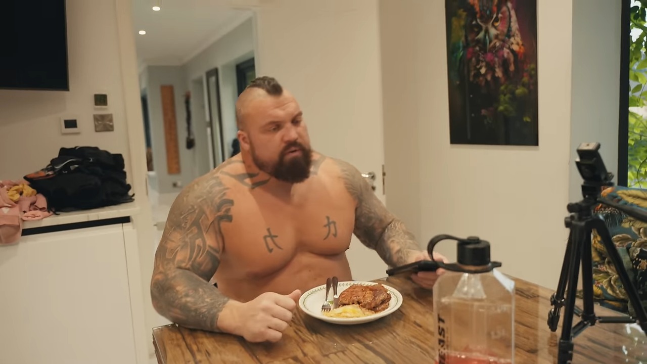 Eddie Hall Reveals Insane 10,000 Calorie-a-Day Diet That Helped Him Lose Weight
