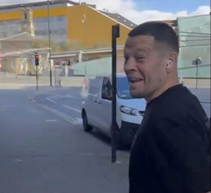 UFC Legend Nate Diaz Spotted in Newcastle, Leaves Fans Stunned