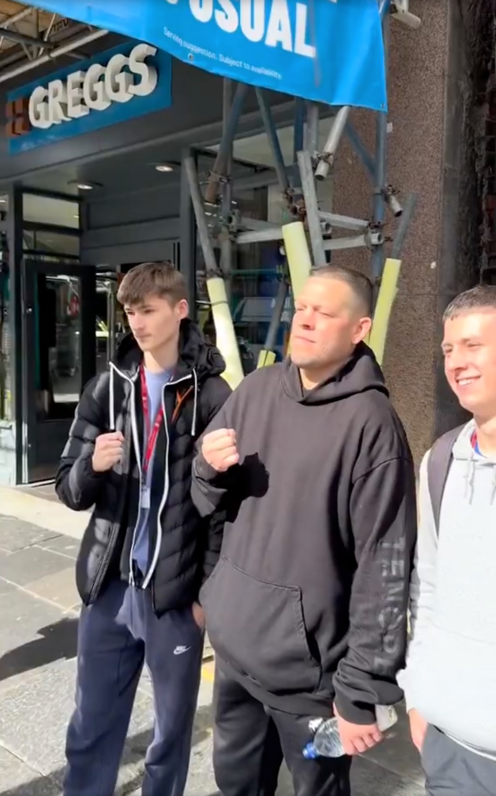 UFC Legend Nate Diaz Spotted in Newcastle, Leaves Fans Stunned