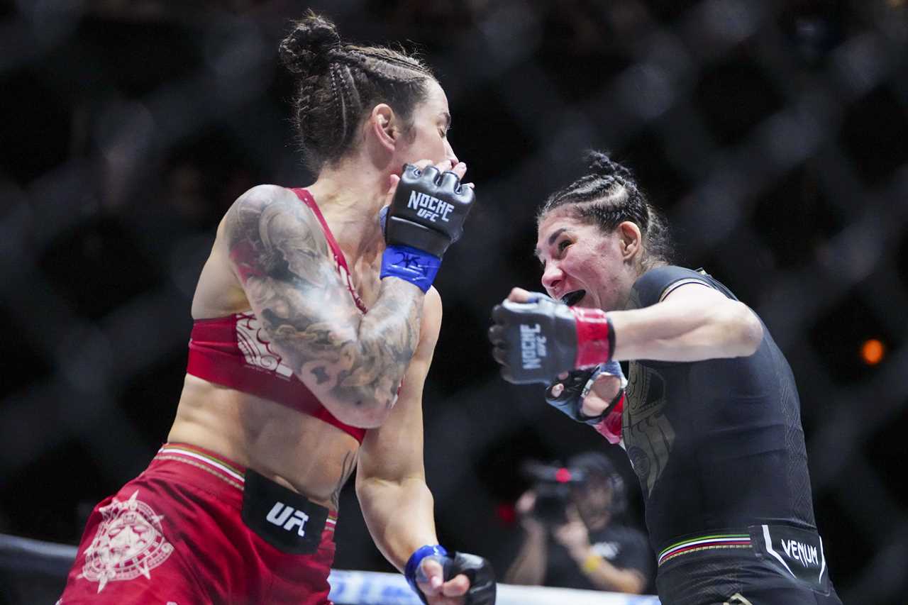 IRENE ALDANA SUFFERS WORST CUT IN UFC HISTORY DURING FIGHT WITH NORMA DUMONT