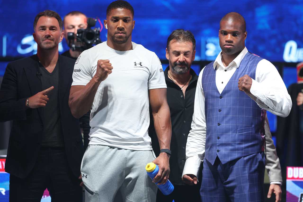 Anthony Joshua headlines Wembley Stadium with Daniel Dubois fight for IBF world heavyweight title