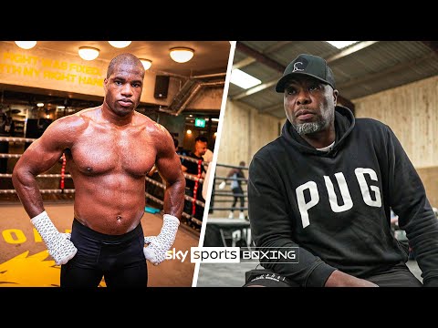 THOU SHALL NOT FEAR! 😤  Daniel Dubois trainer Don Charles is READY for AJ title bout