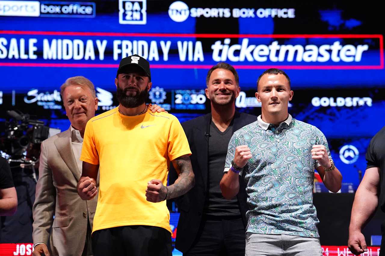 Josh Warrington vs Anthony Cacace: IBF Title Fight Blocked at Wembley Stadium