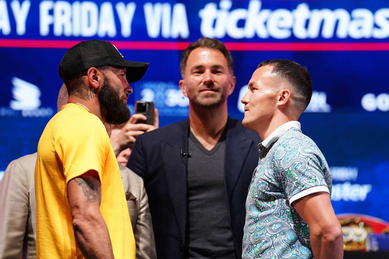 IBF super-featherweight title not up for grabs on Joshua vs Dubois undercard