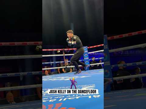 Josh Kelly on the dancefloor 🕺 #Boxing