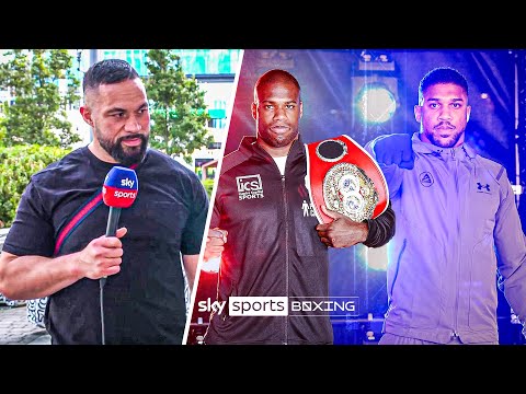 Dubois takes a lot of right-hands 🥊  Joseph Parker assesses Joshua vs Dubois 👀